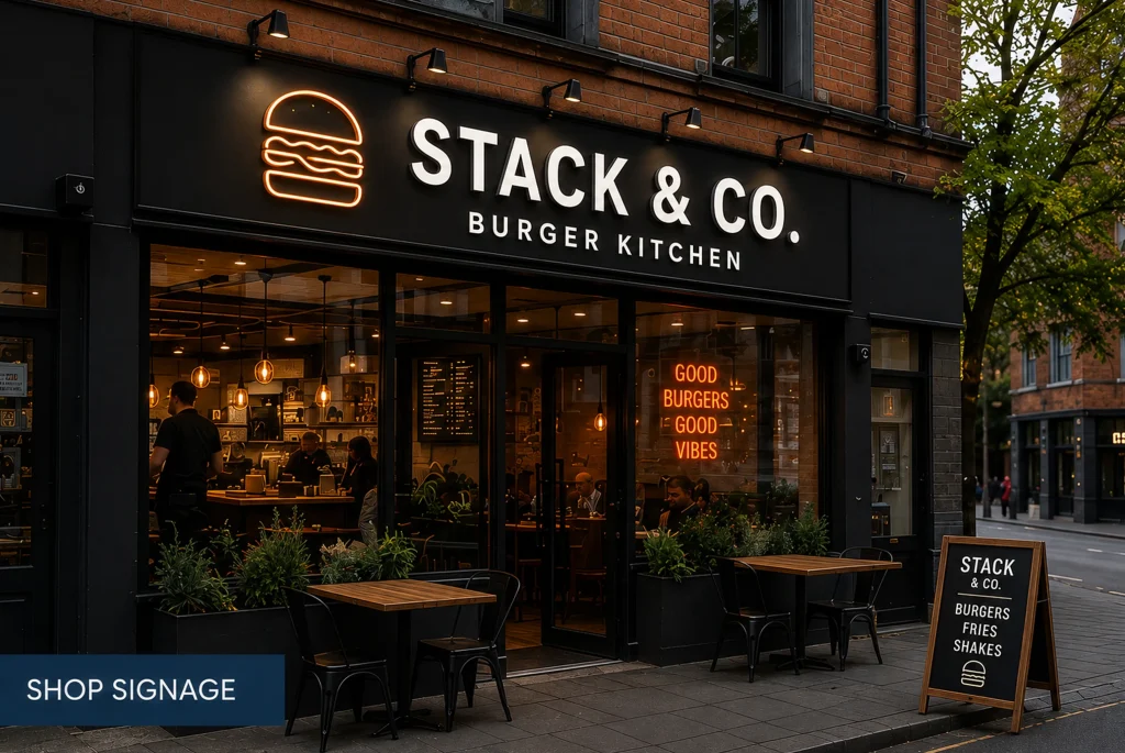 Shop External Signage