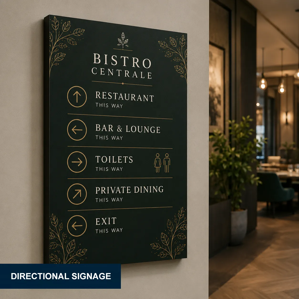 Wayfinding Singage