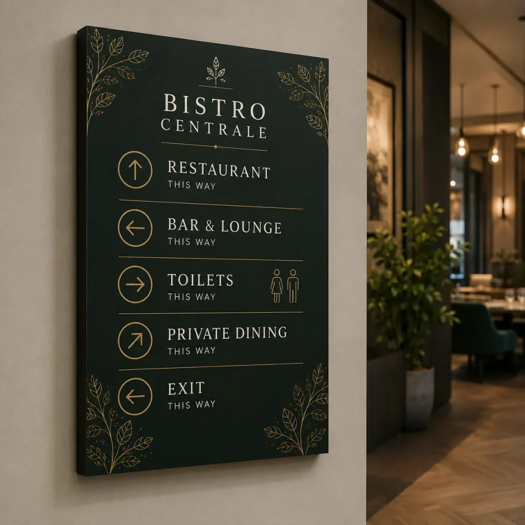 Wayfinding Singage